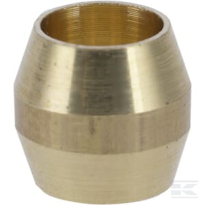 Dubbele knelring messing – Unbranded