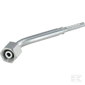 Perspilaar PGLO/DKOL metrisch wartel + O-ring 45° – Kramp